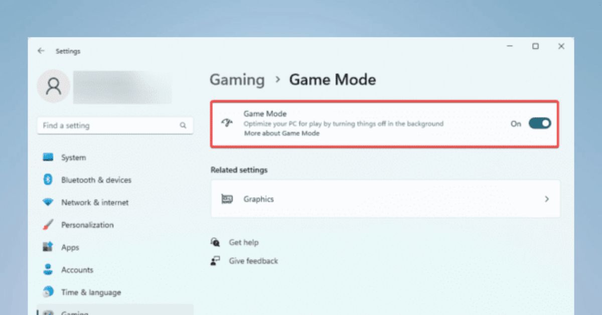 Gaming Settings: Exploring New Gaming Options in Windows 11