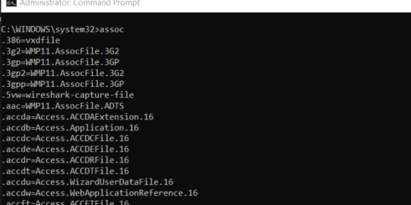 Windows Command Prompt Commands