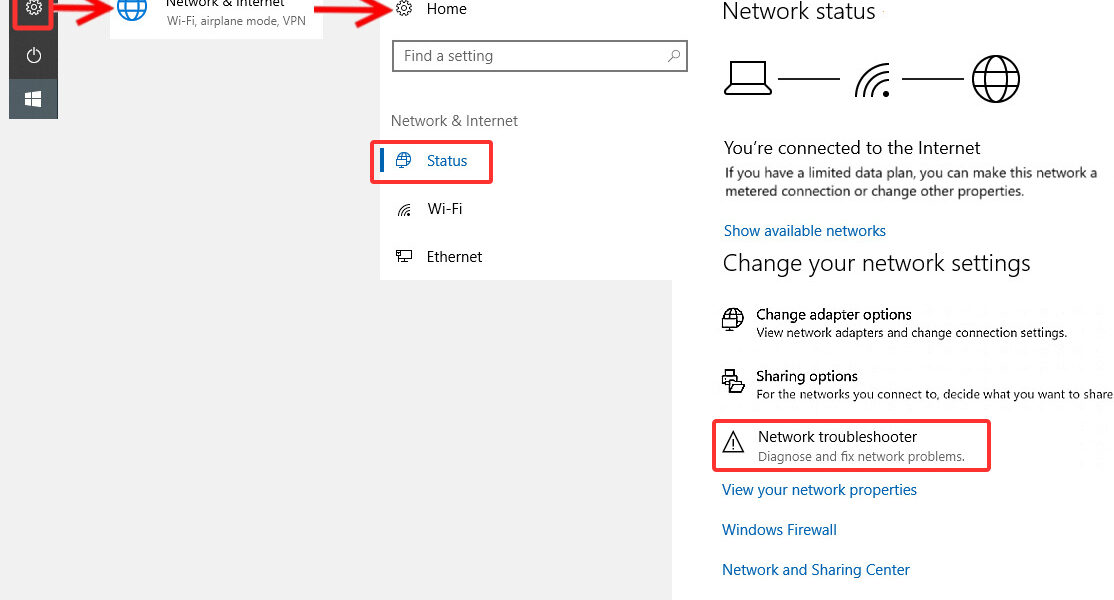 Troubleshooting Network Issues on Windows